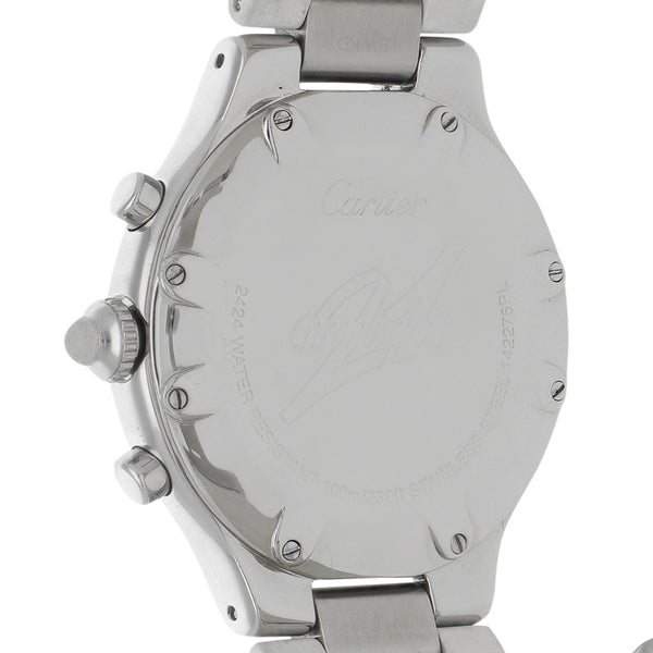 Reloj Cartier para dama modelo Must 21 Chronoscaph.