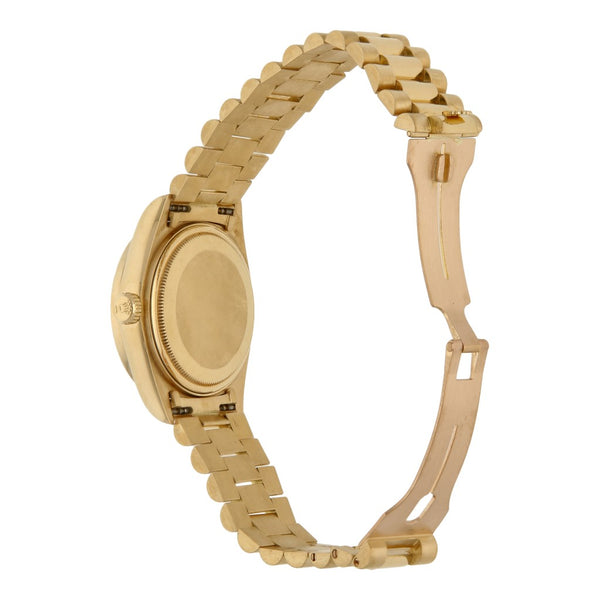 Reloj Rolex para caballero Oyster Perpetual Day-Date en oro amarillo 18 kilates.