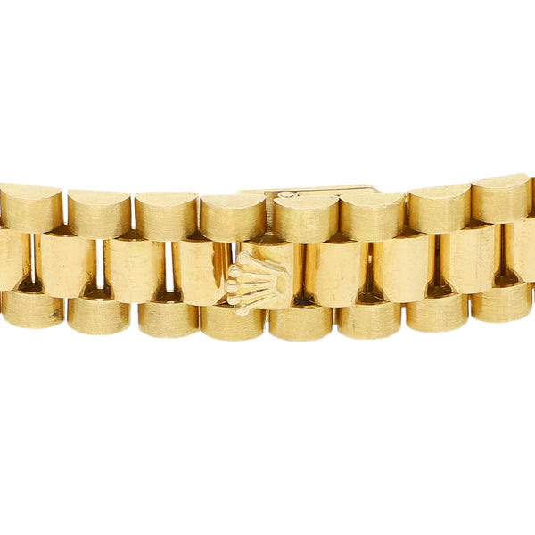 Pulsera eslabón articulado en oro amarillo 18 kilates.