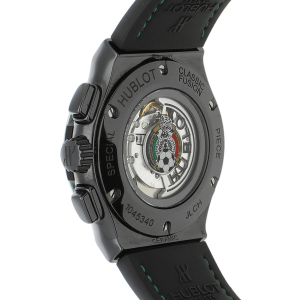 Reloj Hublot para caballero modelo Classic Fusion Federación Mexicana de Futbol.