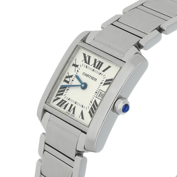 Reloj Cartier para dama / unisex modelo Tank Francaise.