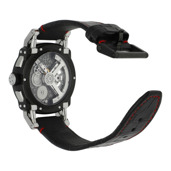 Reloj Romain Jerome para caballero modelo Moon Orbiter GMT Tourbillon.