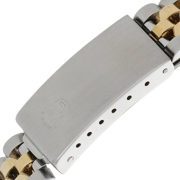 Reloj Rolex para dama / unisex modelo Oyster Perpetual DateJust vistas en oro amarillo 18 kilates.