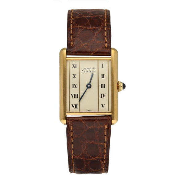 Reloj Cartier para caballero modelo Tank Must.