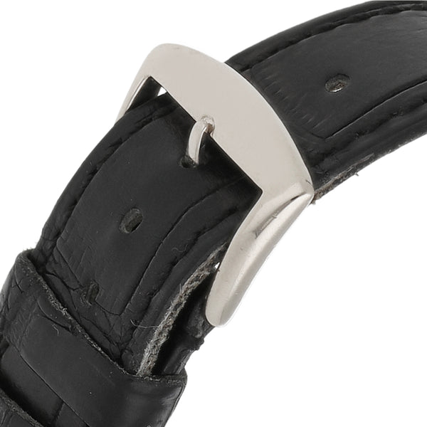 Reloj Franck Muller para dama modelo Long Island caja y broche en oro blanco 18 kilates.