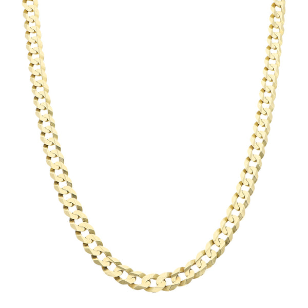 Collar eslabón encontrado en oro amarillo 14 kilates.
