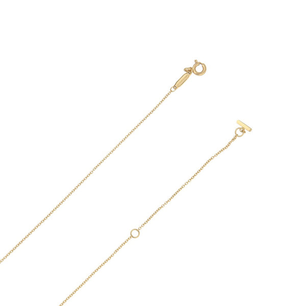 Gargantilla eslabón cruzado firma Tiffany & Co. en oro amarillo 18 kilates.