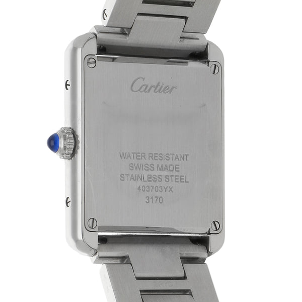 Reloj Cartier para dama modelo Tank Solo.