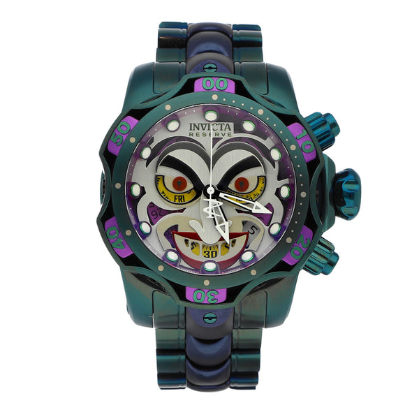 Reloj Invicta para caballero modelo DC Comics Joker.