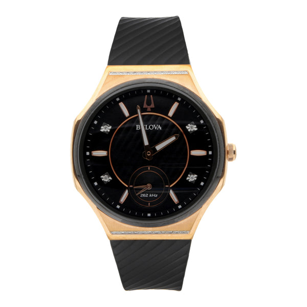 Reloj Bulova para dama modelo Curv.