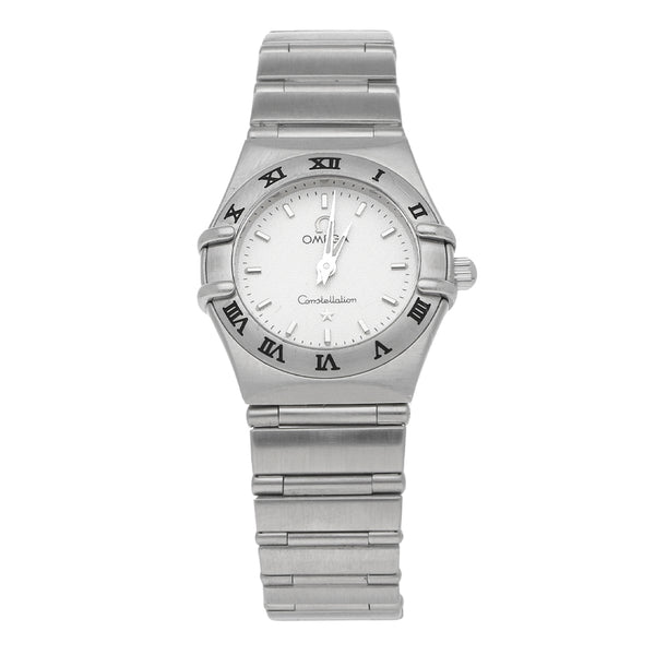 Reloj Omega para dama modelo Constellation vistas en oro amarillo 18 kilates.