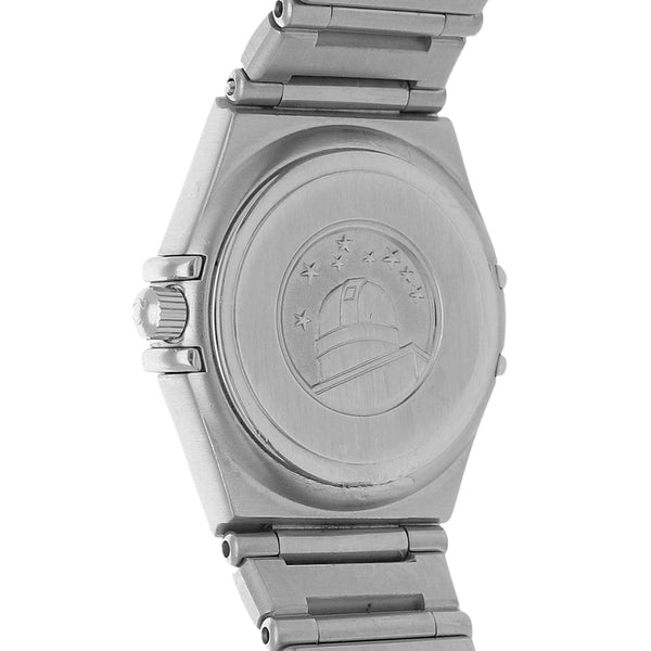 Reloj Omega para dama modelo Constellation vistas en oro amarillo 18 kilates.