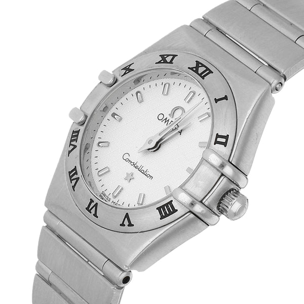 Reloj Omega para dama modelo Constellation vistas en oro amarillo 18 kilates.