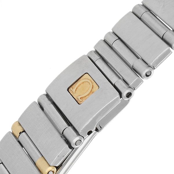 Reloj Omega para dama modelo Constellation vistas en oro amarillo 18 kilates.