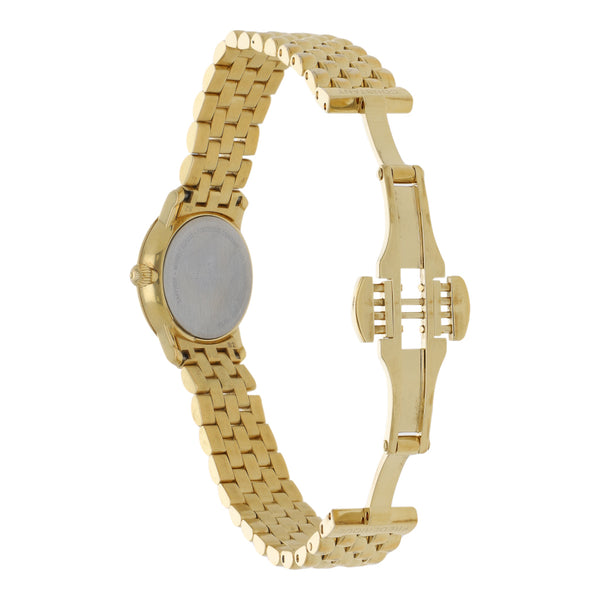 Reloj Frederique Constant para dama en acero chapa.