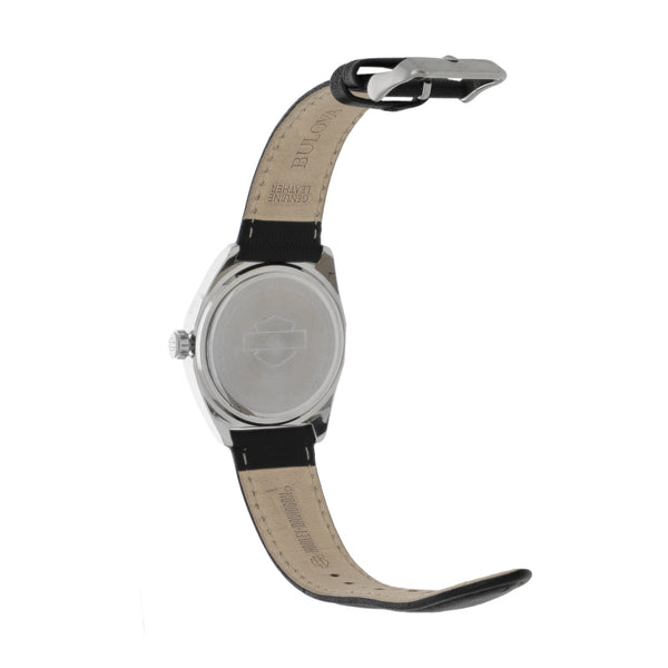 Reloj Bulova para dama modelo Harley Davidson.