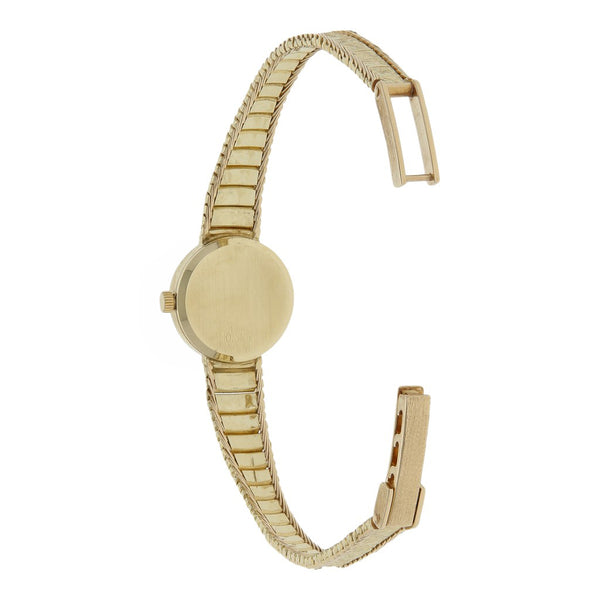Reloj Vicence para dama en oro amarillo 14 kilates.