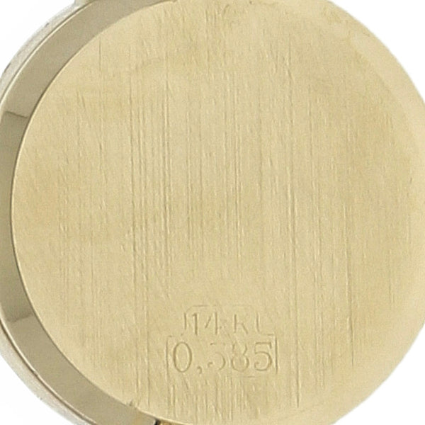 Reloj Vicence para dama en oro amarillo 14 kilates.