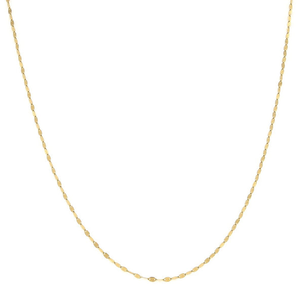 Gargantilla eslabón articulado en oro amarillo 14 kilates.