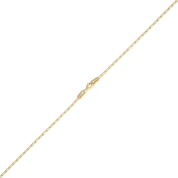 Collar eslabón encontrado en oro amarillo 14 kilates.