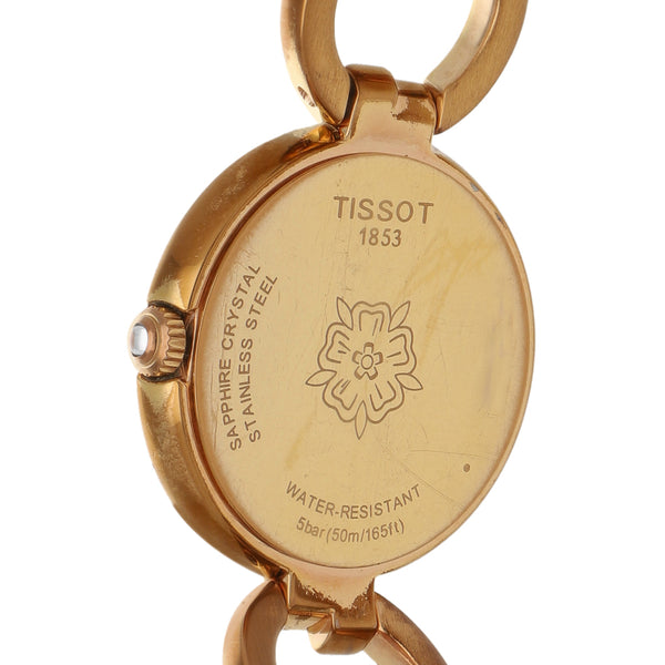 Reloj Tissot para dama modelo Flamingo.