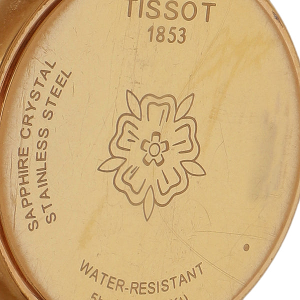 Reloj Tissot para dama modelo Flamingo.
