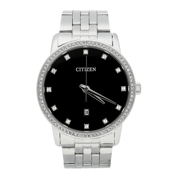 Reloj Citizen para caballero en acero inoxidable.