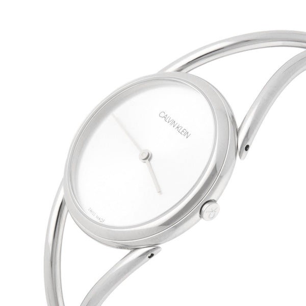 Reloj Calvin Klein para dama en acero inoxidable.