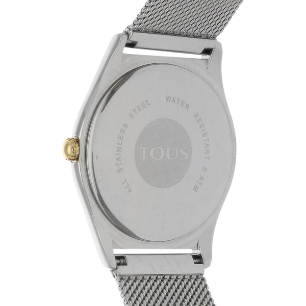 Reloj Tous para dama en acero inoxidable.