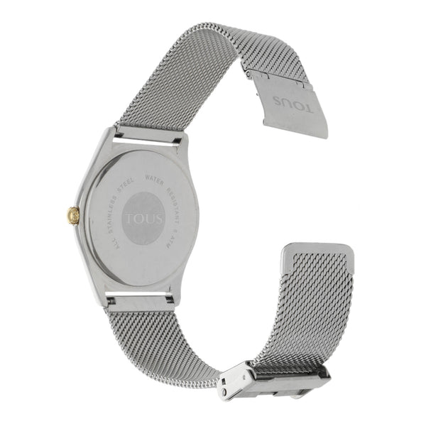 Reloj Tous para dama en acero inoxidable.