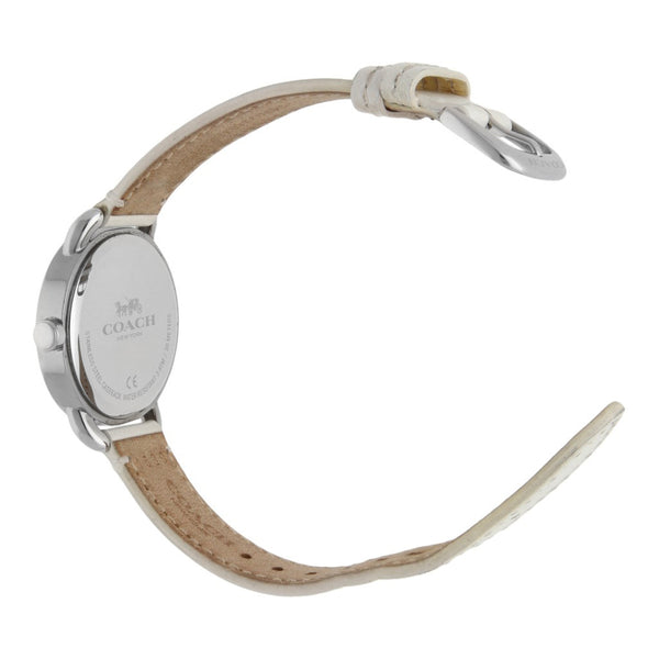 Reloj Coach para dama en acero inoxidable.