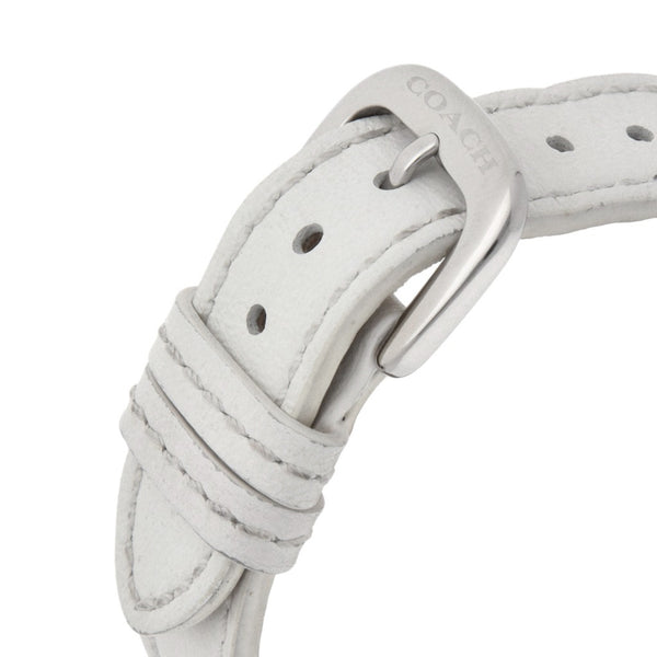 Reloj Coach para dama en acero inoxidable.