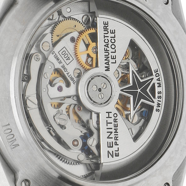Reloj Zenith para caballero modelo El Primero.