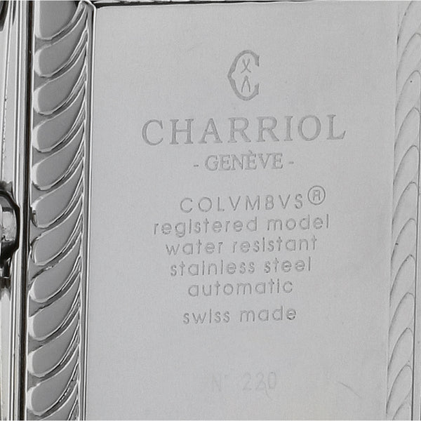 Reloj Charriol para caballero modelo Columbus.
