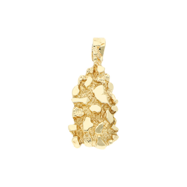 Dije barroco en oro amarillo 14 kilates.