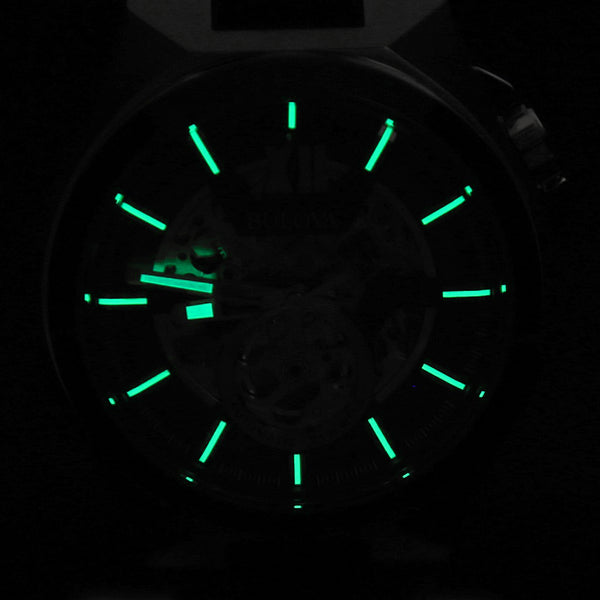 Reloj Bulova para caballero modelo Mechanicals.