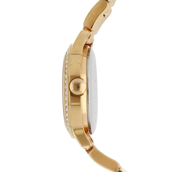 Reloj Guess para dama en acero chapa.