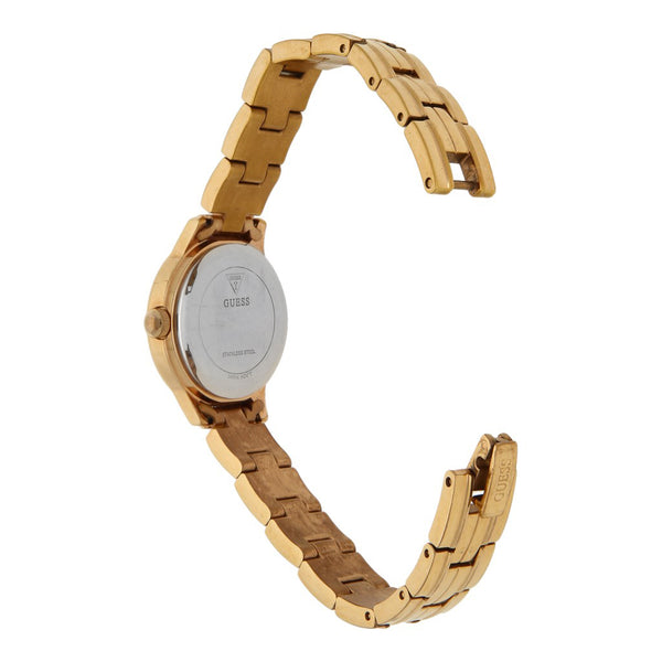 Reloj Guess para dama en acero chapa.