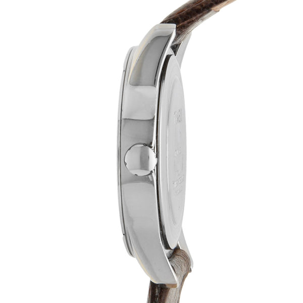 Reloj Timex para caballero en acero inoxidable y cuero.