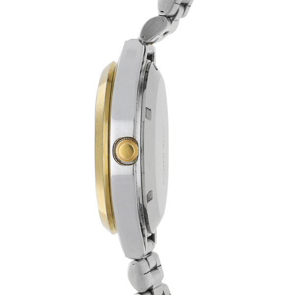 Reloj Citizen para caballero en acero chapa.