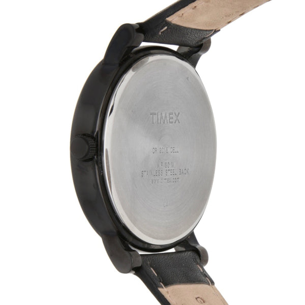 Reloj Timex para caballero en acero y cuero.