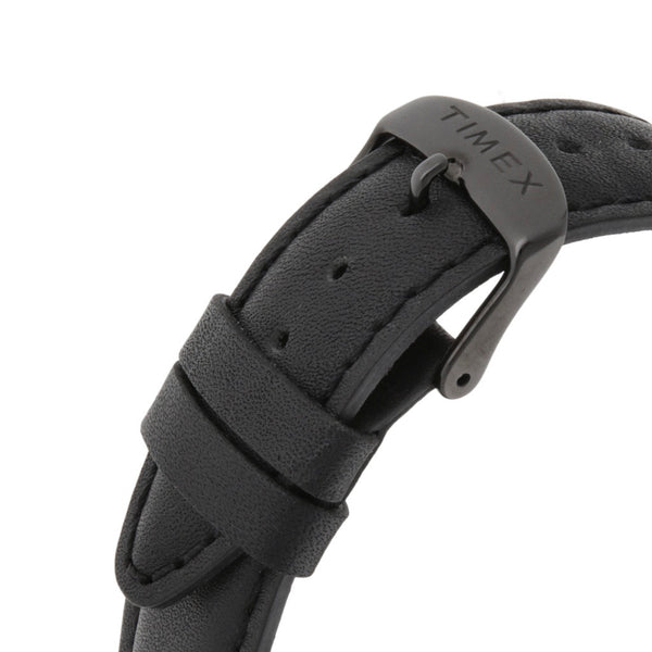 Reloj Timex para caballero en acero y cuero.
