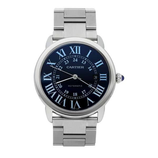 Reloj Cartier para caballero modelo Ronde Solo.