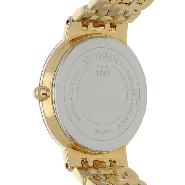Reloj Movado para dama en acero / Chapa.