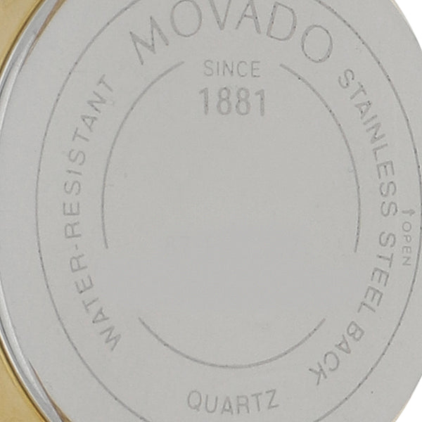 Reloj Movado para dama en acero / Chapa.