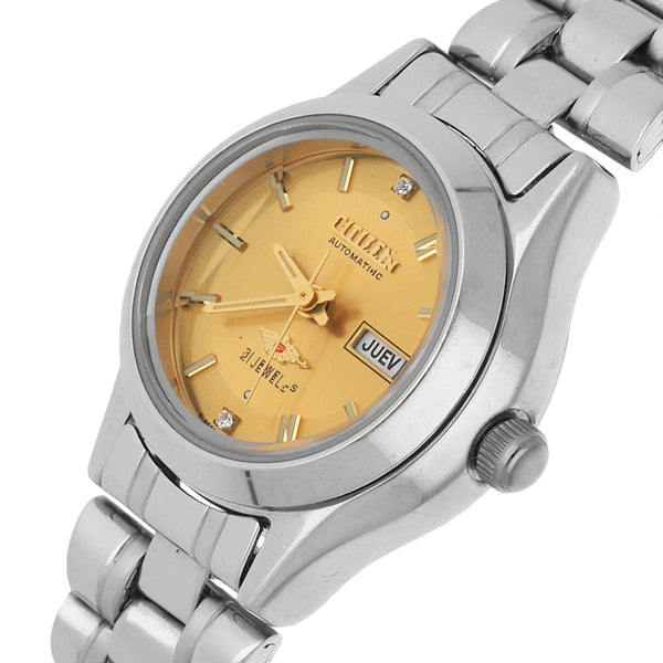 Reloj Citizen para dama en acero inoxidable.