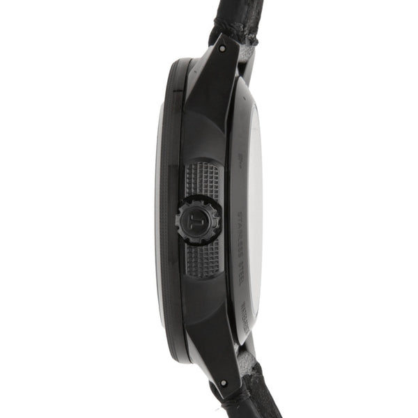 Reloj Tissot para caballero en acero PVD y cuero.