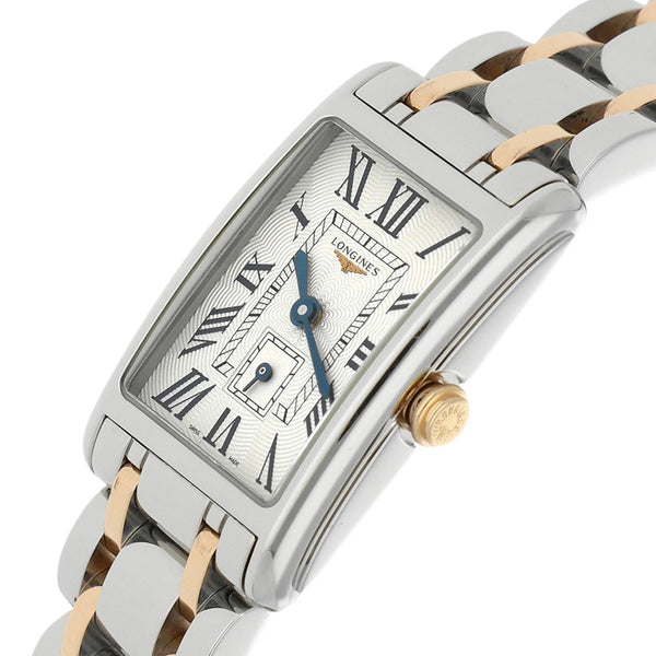 Reloj Longines para caballero / unisex modelo Dolce Vita vistas oro rosa 18 kilates.