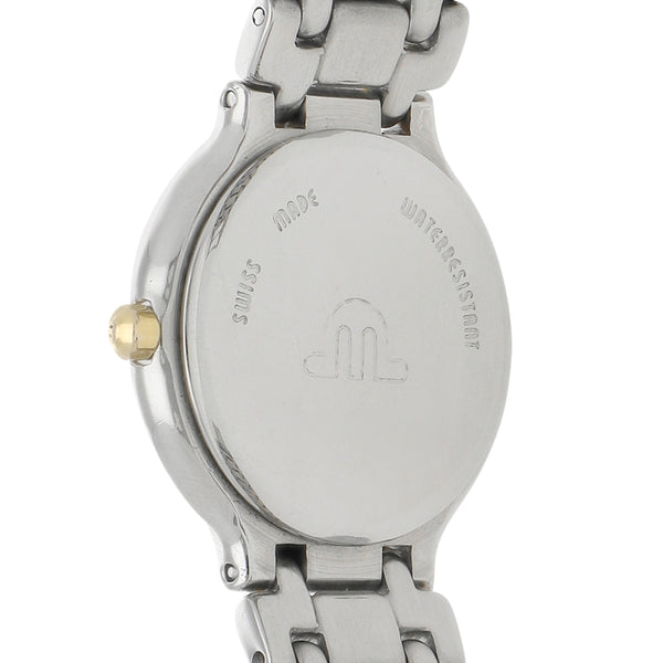 Reloj Maurice Lacroix para dama en acero vistas chapa.