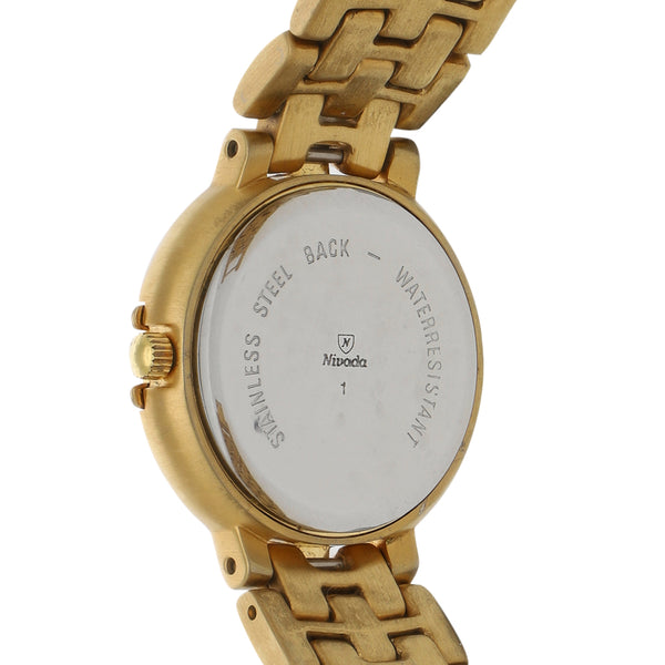 Reloj Nivada para dama acero/Chapa.